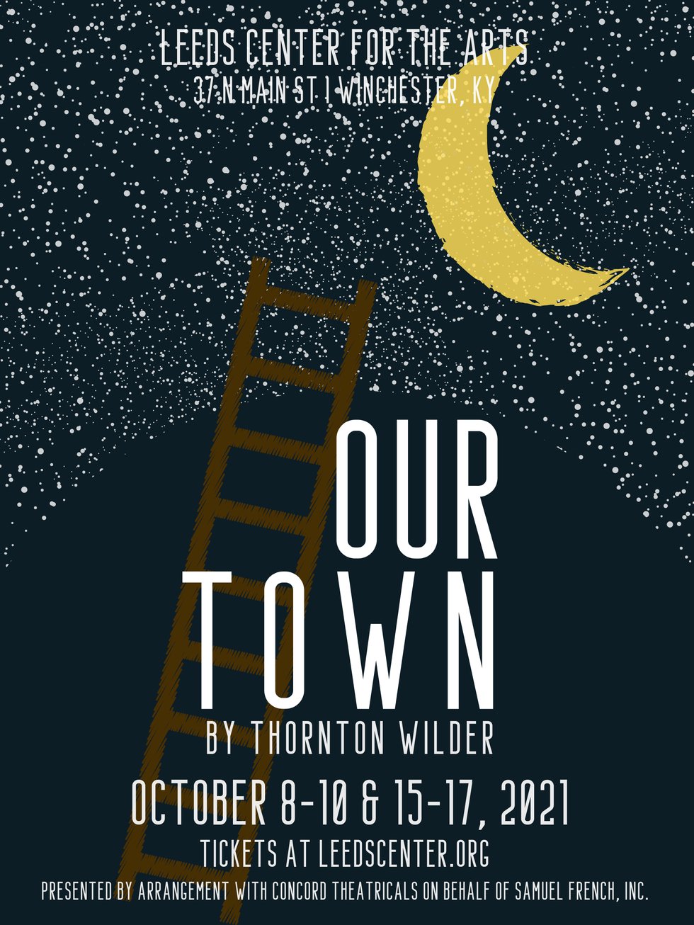 18x24 our town poster