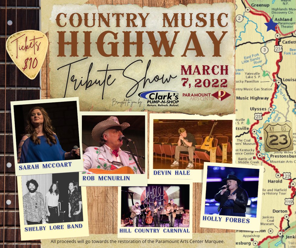 Country Music Highway Tribute Show Facebook Post