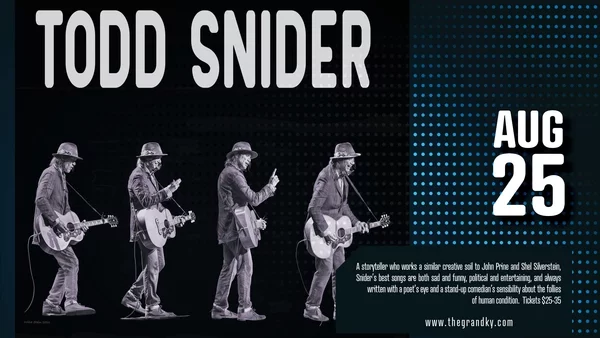Todd Snider At The Grand Theatre Frankfort 