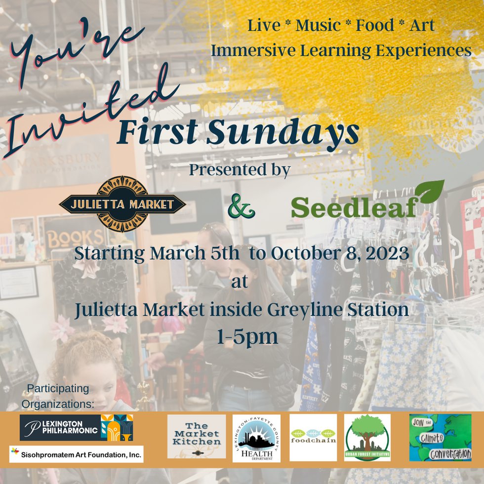 1st Sundays at Julietta Market - 1